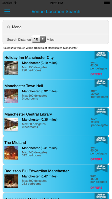 FMAC Venue Finder screenshot 4
