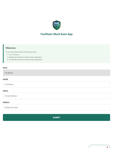 FME Facilitator Mock Exam screenshot 1