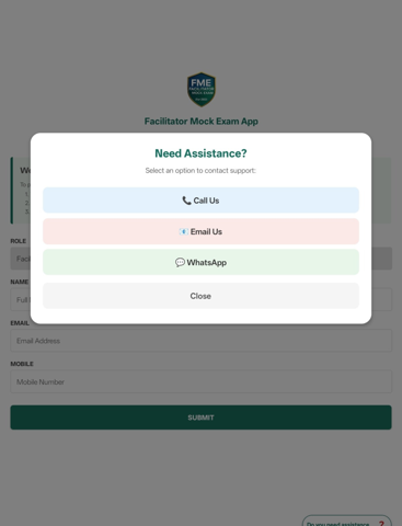 FME Facilitator Mock Exam screenshot 3
