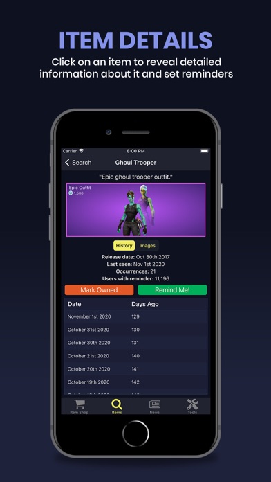 fnbr.co — Tracker for Fortnite screenshot 6