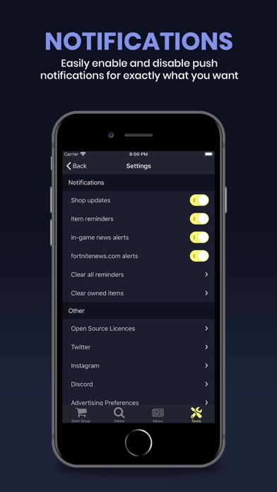 fnbr.co — Tracker for Fortnite screenshot 1
