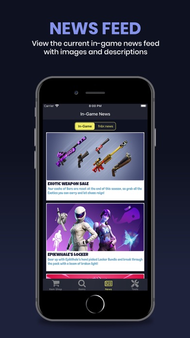 fnbr.co — Tracker for Fortnite screenshot 3