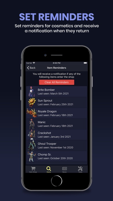 fnbr.co — Tracker for Fortnite screenshot 5