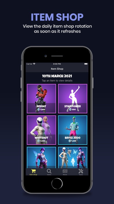 fnbr.co — Tracker for Fortnite screenshot 7