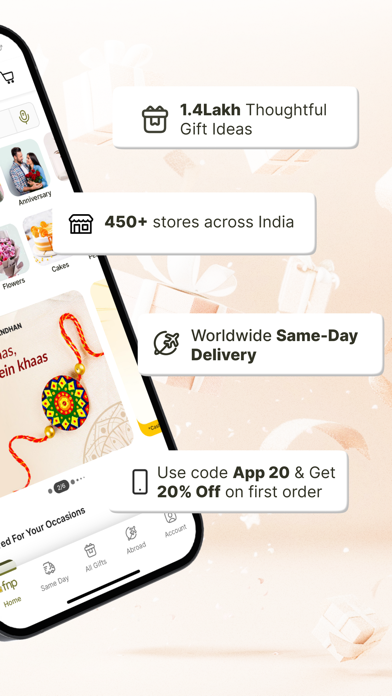 FNP: Gifts, Flowers, Cakes App screenshot 6