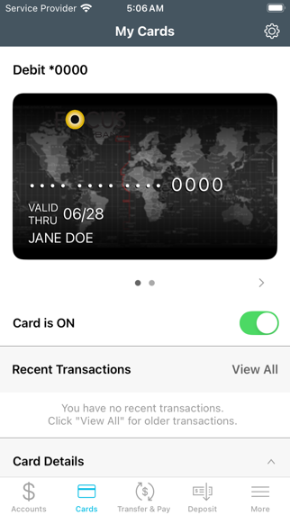 FOCUS Bank, Banking App screenshot 1