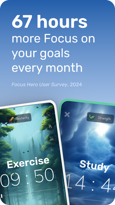 Focus Hero: Achieve your Goals screenshot 1