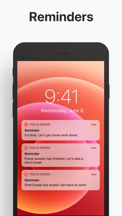 Focus Keeper - Pomodoro Timer screenshot 1