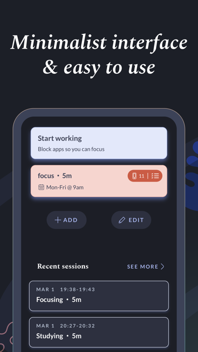 Focus Lock: Block Apps & Focus screenshot 1