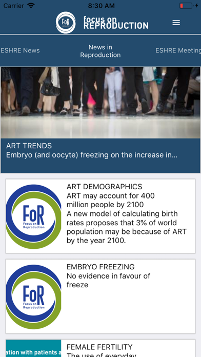 Focus on Reproduction screenshot 3