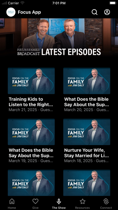 Focus on the Family App screenshot 3
