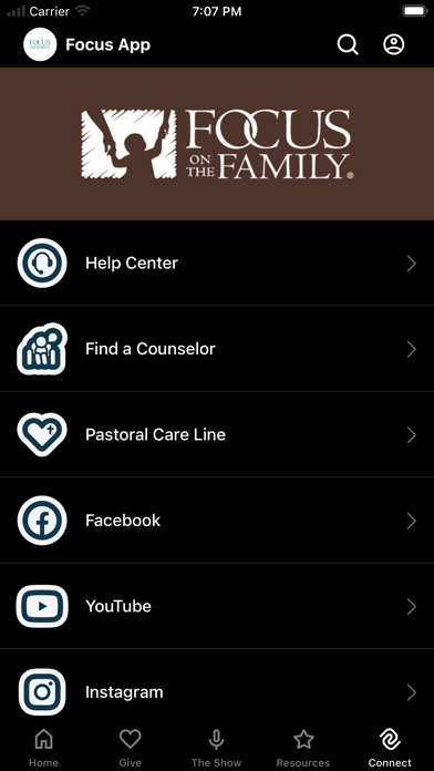 Focus on the Family App screenshot 1