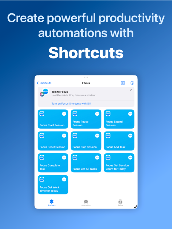 Focus - Timer for Productivity screenshot 3