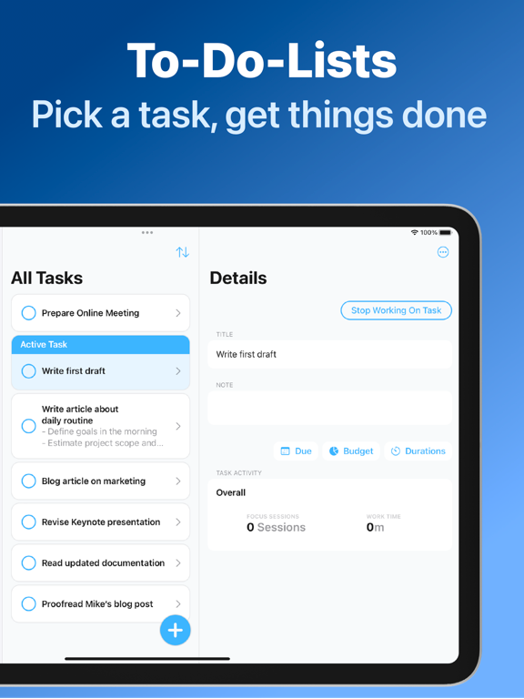 Focus - Timer for Productivity screenshot 6