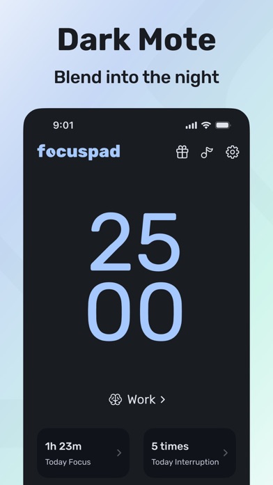 FocusPad - Focus Booster screenshot 1