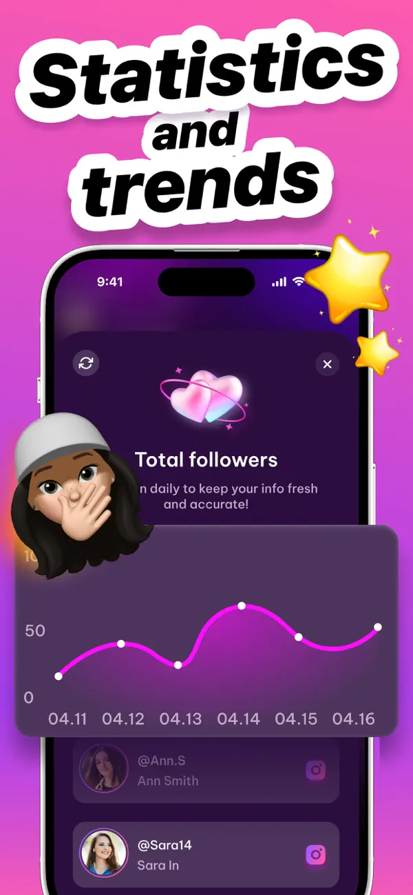 Follix - Followers Tracker screenshot 1