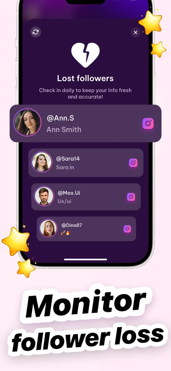 Follix - Followers Tracker screenshot 2