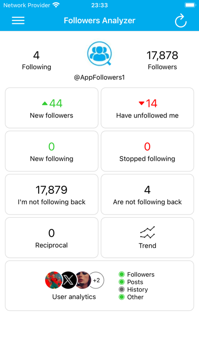 Followers Analyzer for Twitter screenshot 5