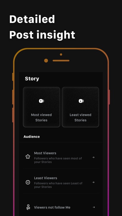 Followers analyzer reports+ screenshot 2