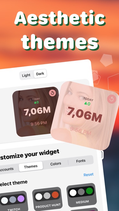 Followers Insight Widget screenshot 2