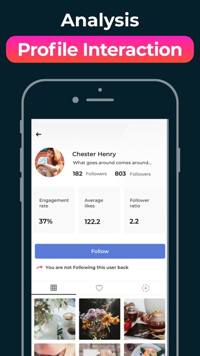 Followers Insights tracker screenshot 2