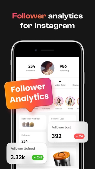Followers+ Track for IG screenshot 5
