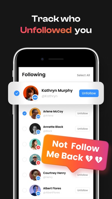 Followers+ Track for IG screenshot 4
