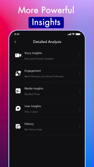 Followers Track Reports screenshot 2