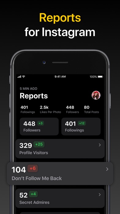 Followers Tracker - Reports screenshot 6