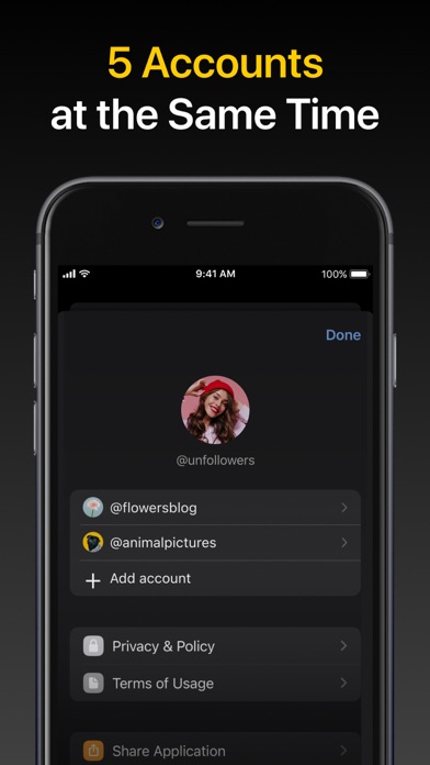 Followers Tracker - Reports screenshot 1