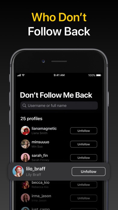 Followers Tracker - Reports screenshot 5