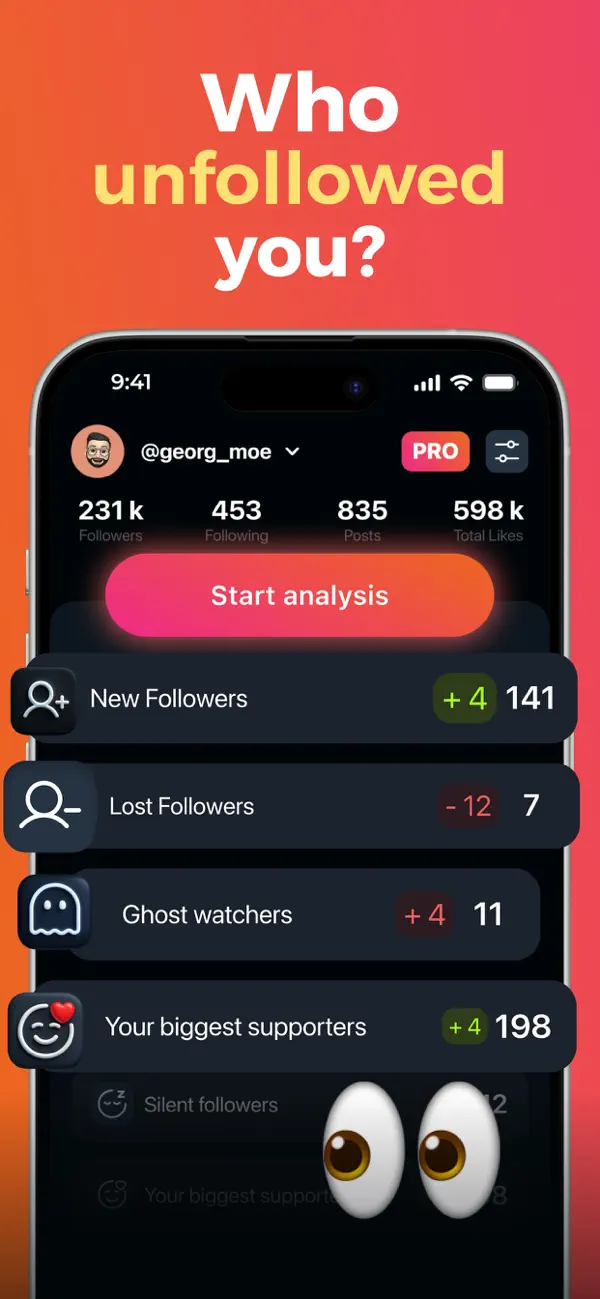 Followers & Unfollowers Report screenshot 4
