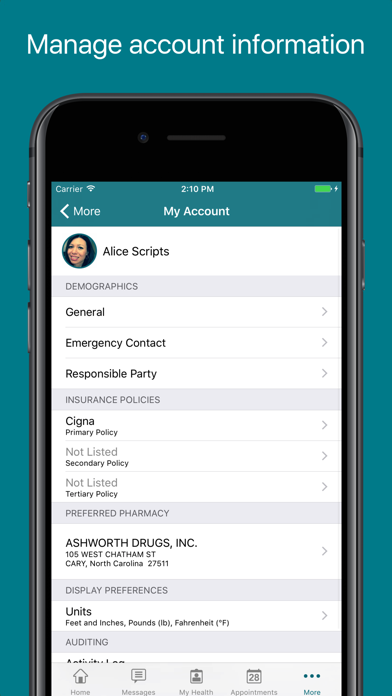 FollowMyHealth® screenshot 1