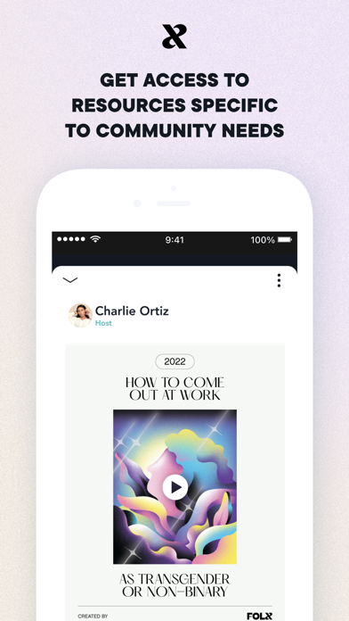 FOLX Community Platform screenshot 1