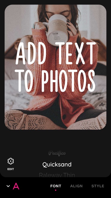 Font Candy Photo & Text Editor screenshot 2