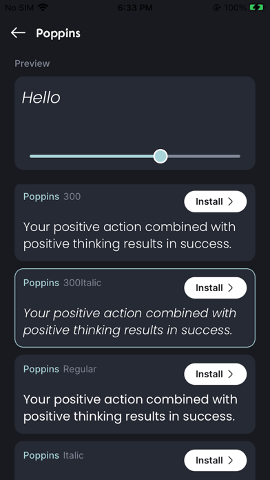 Font Installer - Install fonts screenshot 4