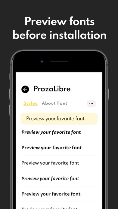 Font Keyboard iPhones & iPads screenshot 3