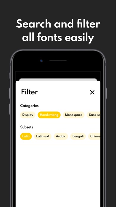 Font Keyboard iPhones & iPads screenshot 1
