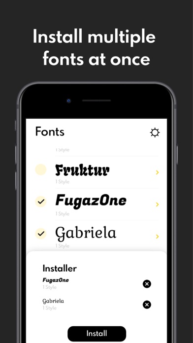 Font Keyboard iPhones & iPads screenshot 2