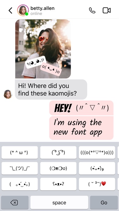 Font, Keyboard Skin for iPhone screenshot 2
