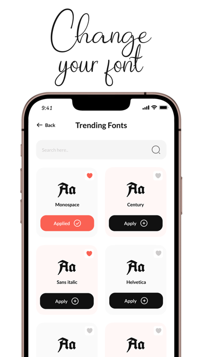 Font maker - Keyboard Fonts screenshot 3