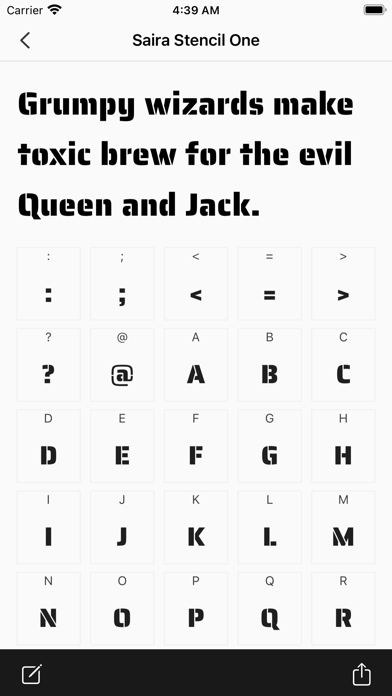 Fontasy - Font Browser screenshot 2