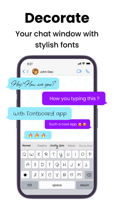 Fontboard: Trendy Fonts screenshot 2