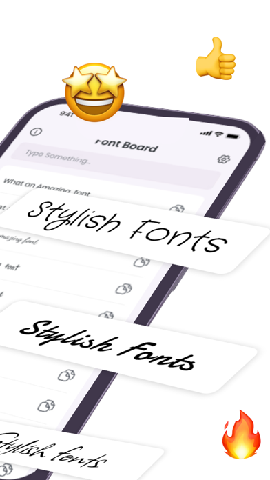 Fontboard: Trendy Fonts screenshot 3