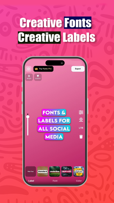 Fonto - story font for IG screenshot 3