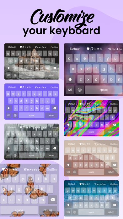 Fonts: Aesthetic Font Keyboard screenshot 2