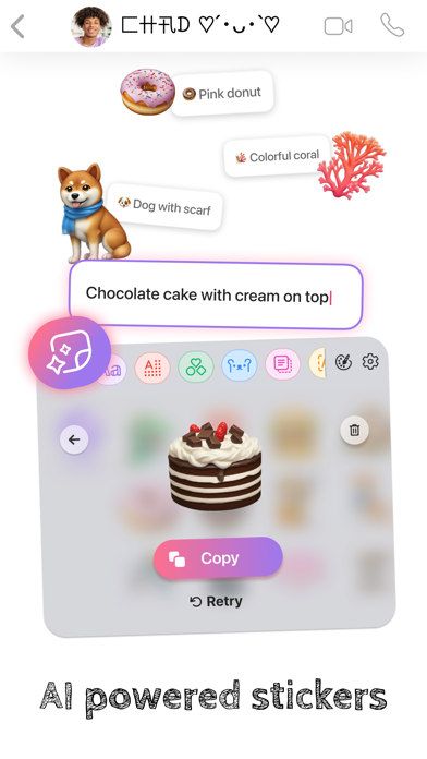 Fonts - AI Stickers screenshot 5