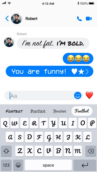Fonts Air - Font Art Keyboard screenshot 2