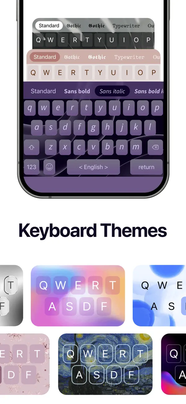 Fonts Art: Keyboard for iPhone screenshot 4