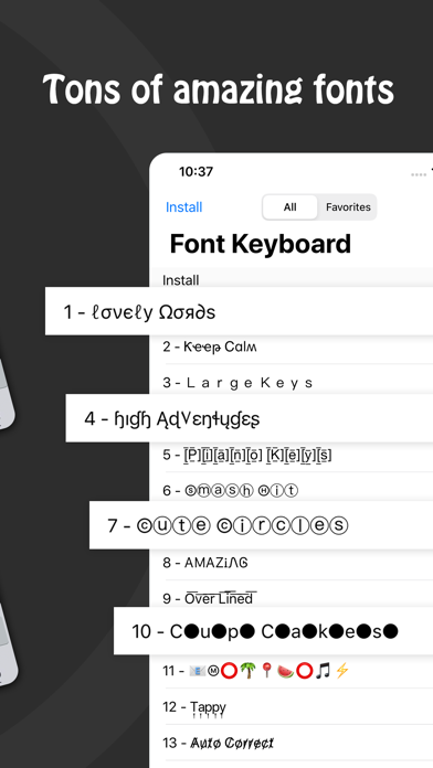 Fonts & Big Emojis for iPhones screenshot 4